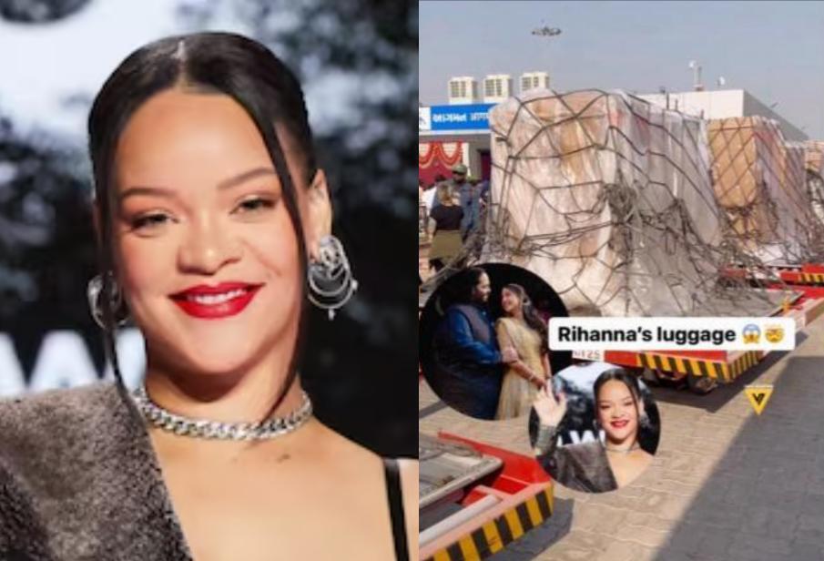 Rihanna at ambani's wedding