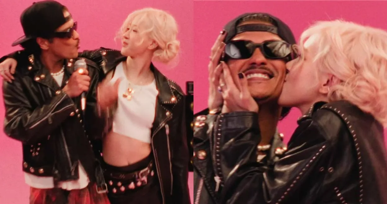 BLACKPINK’s Rosé shares a sweet moment with Bruno Mars in 'APT'