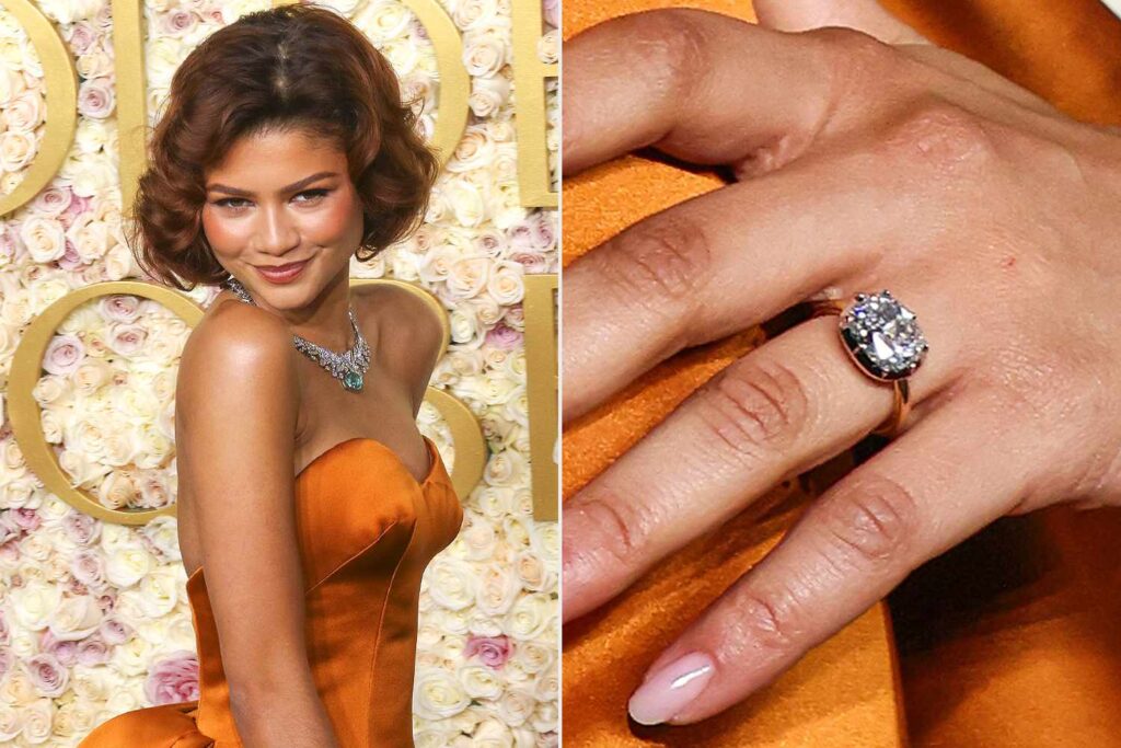 Zendaya and Tom Holland Are Engaged After She Shows Off a Diamond Ring at the Golden Globes: Reports