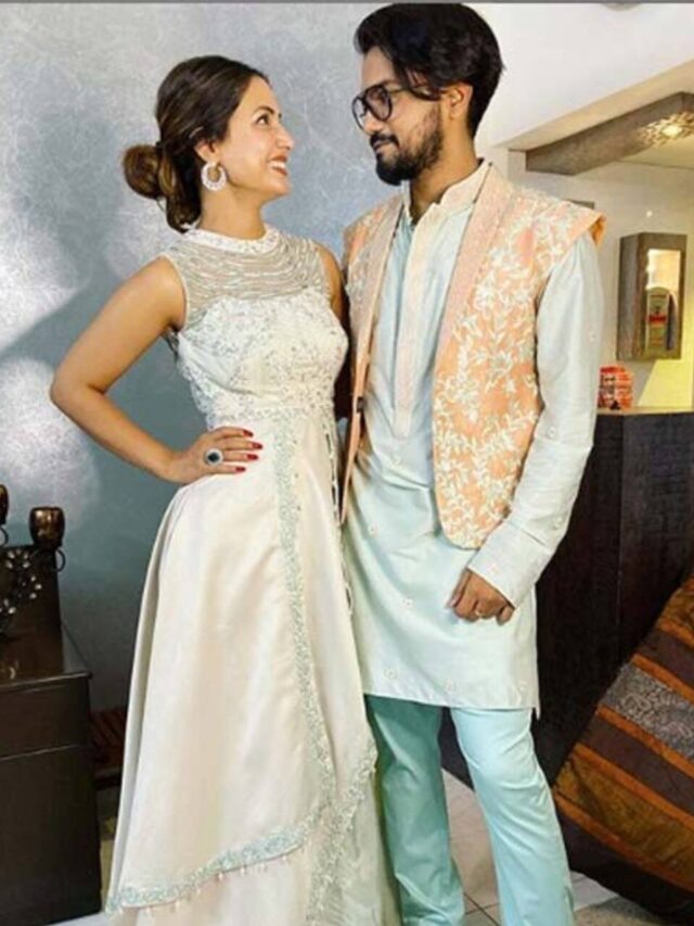 All About Hina Khan And Rocky Jaiswal’s Wedding Looks