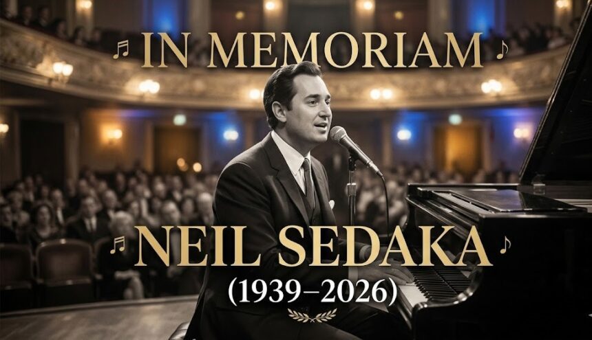 Music legend Neil Sedaka has died at age 86