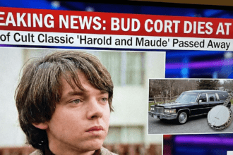 Bud Cort as the character Harold in the film Harold and Maude.