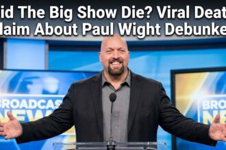 Paul "The Big Show" Wight smiling at a gym