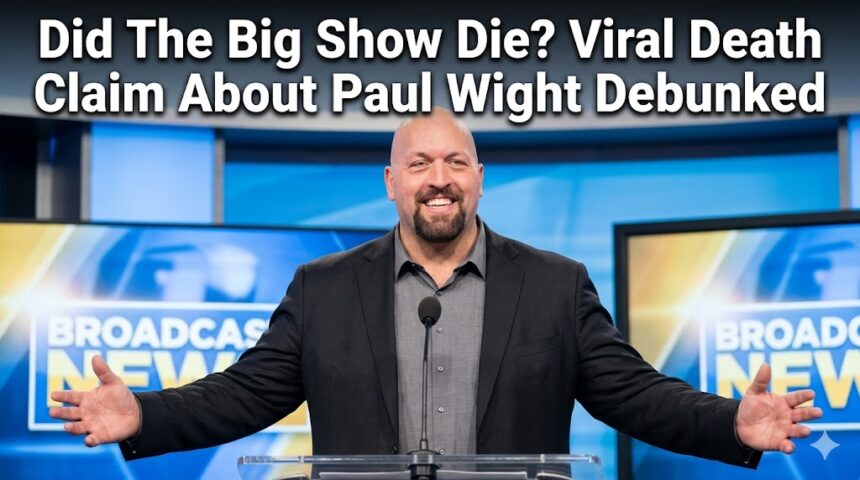 Paul "The Big Show" Wight smiling at a gym