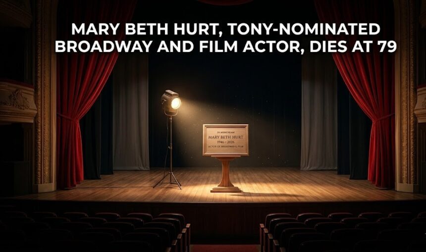 A portrait of Mary Beth Hurt reflecting her long and distinguished career in theater and film.