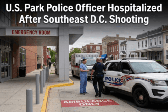 U.S. Park Police Officer Hospitalized
