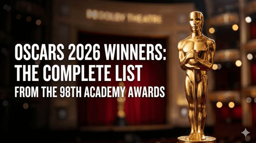 Oscars 2026 winners list