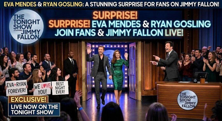 Eva Mendes and Ryan Gosling