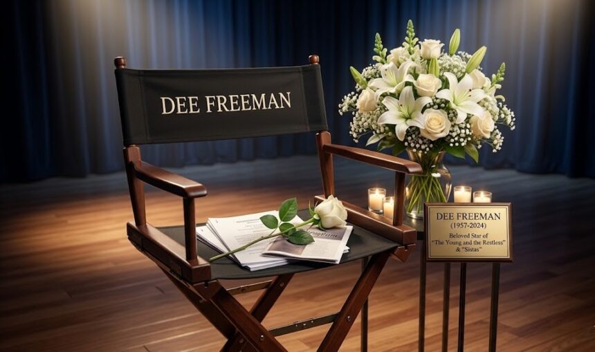 Dee Freeman smiling at the 3rd Annual Indie Soap Awards in New York City.