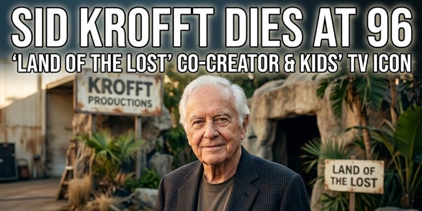 Legendary television producer and puppeteer Sid Krofft smiling at an entertainment industry event.