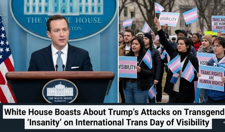 Trump White House Boasts Rollback of Trans Rights on Visibility Day 2026